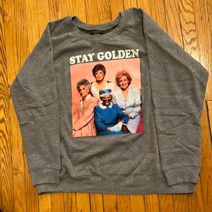 Torrid golden girl pullover hoody